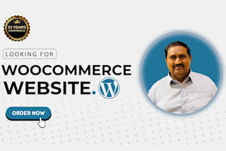 build woocommerce wordpress website, design, redesign wordpress website