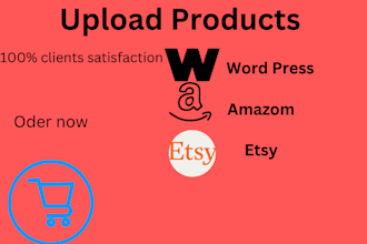 add or update 100 products to your ecommerce website