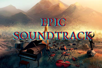 create an orchestral cinematic soundtrack