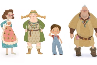 create a custom character design