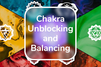 unblock, cleanse and balance your chakra