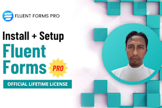 install wp fluent forms plugin with lifetime license