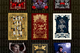 design a magical and outstanding fantasy ebook cover for you