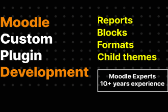 develop a plugin or functionality for your moodle