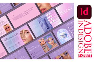 be your adobe indesign expert for professional design