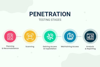 pen test web application with a final report