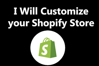 customize your shopify store