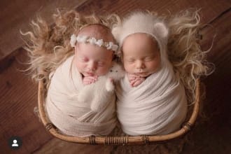 do maternity, newborn, children, family and model photo retouching