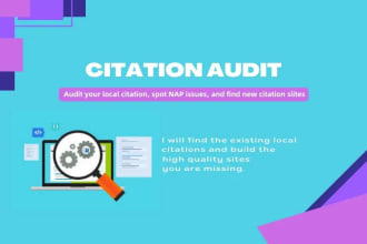 do bright local SEO citation audit and nap fixing, gbp audit, duplicate listing