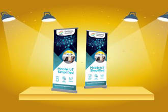design roll up banner, signage design , sign board