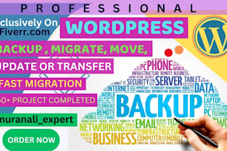 manually backup and restore your wordpress site in 6 hours
