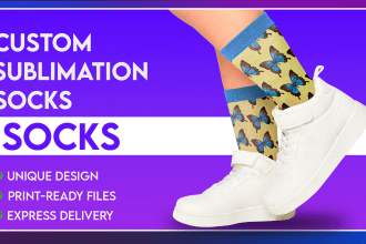 do custom socks designs with unique patterns