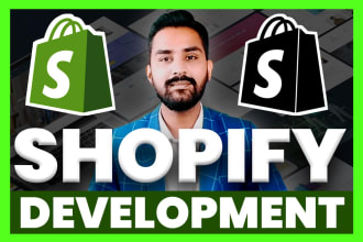 develop shopify online store website, theme, redesign, customize expert