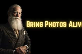 create a realistic talking animation from any photo using ai