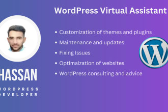 be wordpress virtual assistance for your website
