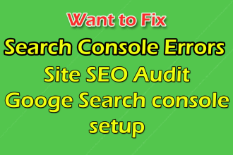 fix index coverage errors in google search console