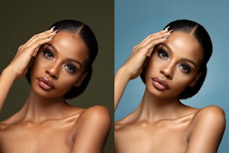 do professional beauty retouch skin