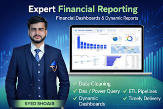 create an insightful power bi dashboard and reports