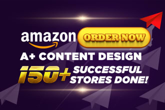 do professional amazon ebc and a plus content design
