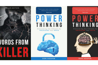 do nonfiction and e book cover design