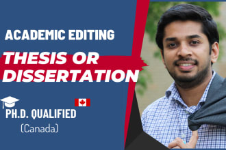 edit your dissertation or thesis