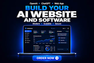 build ai website and ai software with openai integration