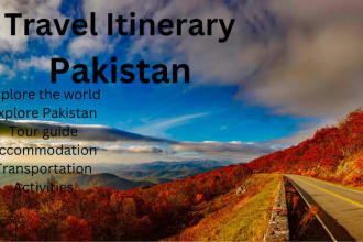 plan your travel itinerary for your trip in pakistan