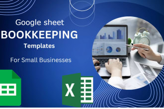 create automated google sheet templates for bookkeeping budget and loan