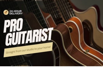 be your pro acoustic and electric guitarist