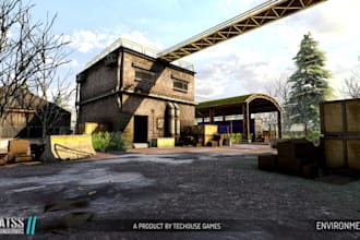 create high quality 3d environments for games