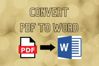 convert your files from PDF to word and word to PDF