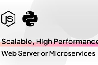 build a scalable high performance backend server