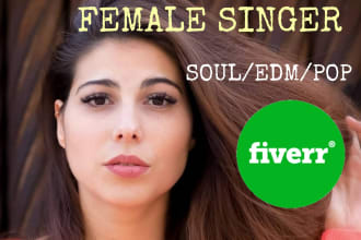 be your professional female german singer or vocalist