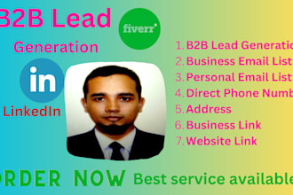 provide b2b lead generation for any company