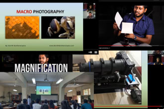 teach about closeup, macro, and micro photography