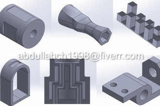 design 2d and 3d cad models and do rendering