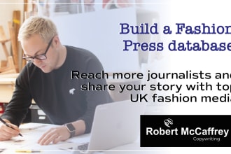 help you build your UK fashion journalist press list