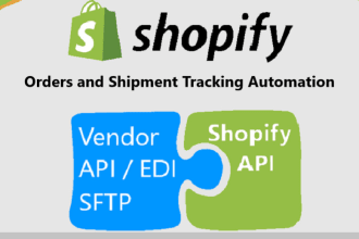 automate shopify orders and tracking with vendor system using API