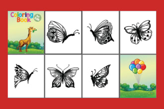 book interior design, KDP, journal, notebook, and coloring book