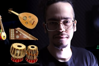 produce music with middle eastern instruments