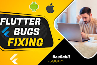fix flutter app bugs and errors for android and ios