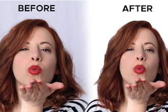make transparent background, photo retouching, bg remove