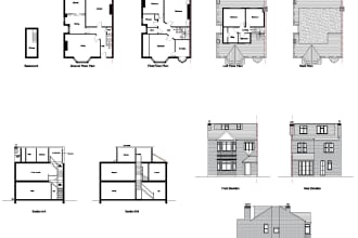 do UK planning drawings, building regs drawings, loft conversion