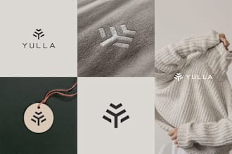 do unique geometic logo design