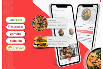 develop multi vendor food delivery apps like swiggy uber eats door dash