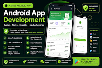 build custom native android mobile app