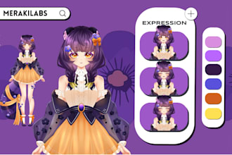draw your custom pngtuber model for streaming