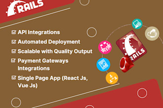 create a rails api from scratch or fix issues