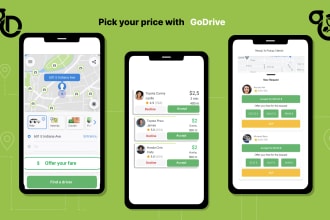 develop indrive taxi booking app