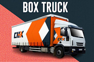 design professional, box truck, food truck and trailor wrap